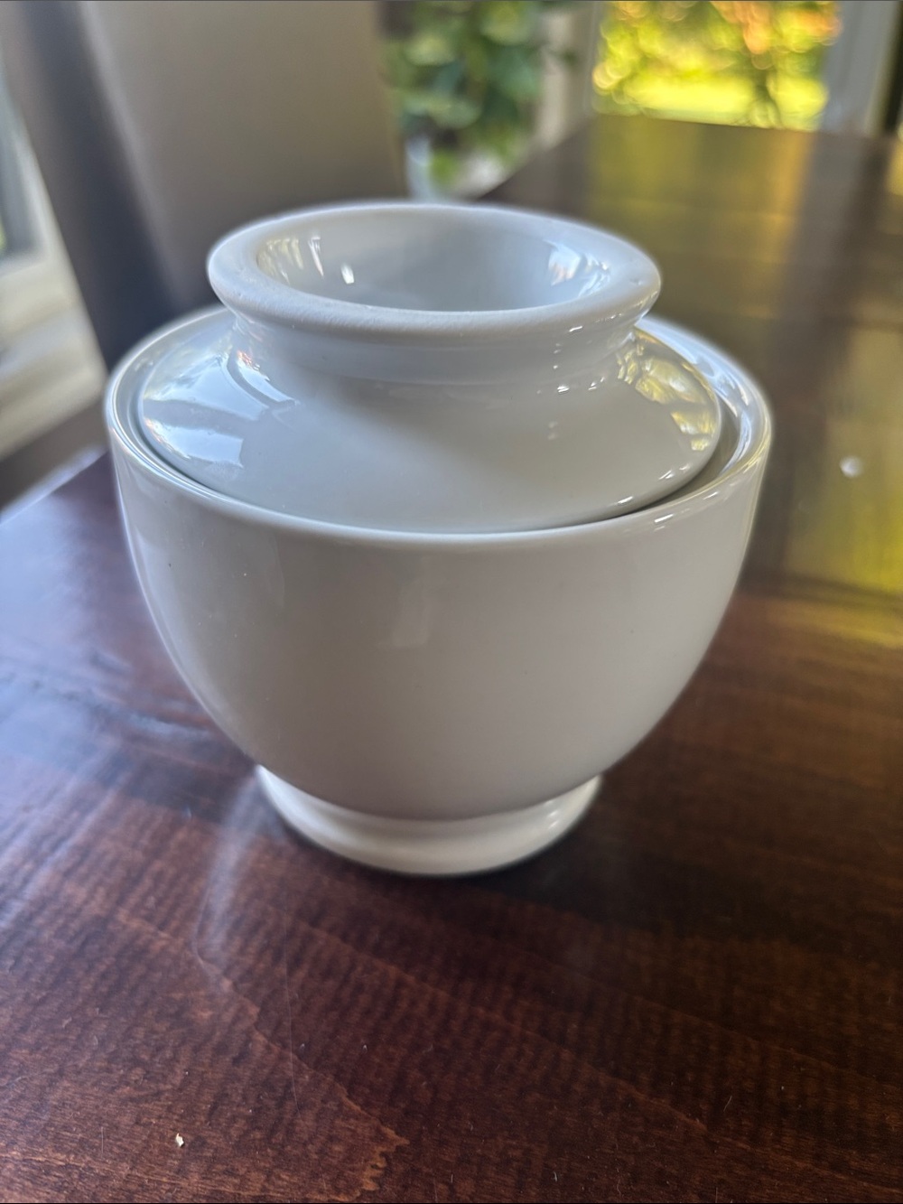 Classic White Butter Crock
